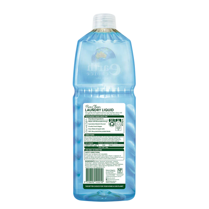 Earth Choice Laundry Liquid 1L