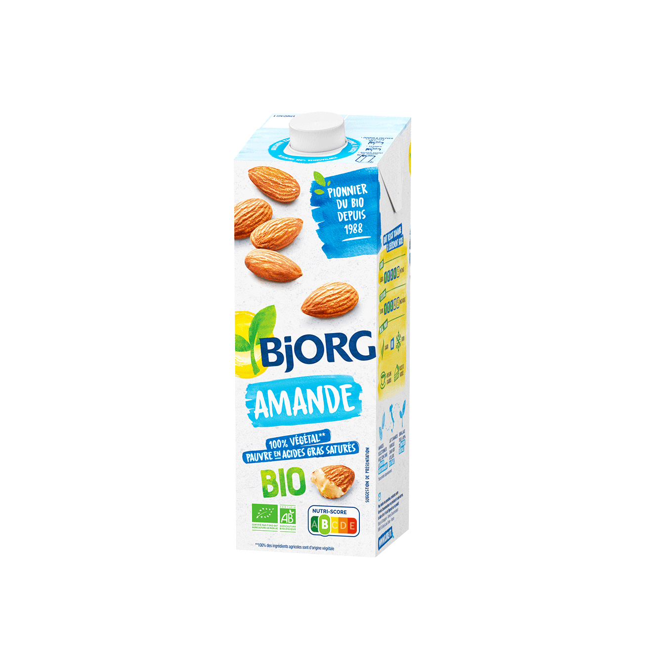 Bjorg - Boisson végétale amande 1L