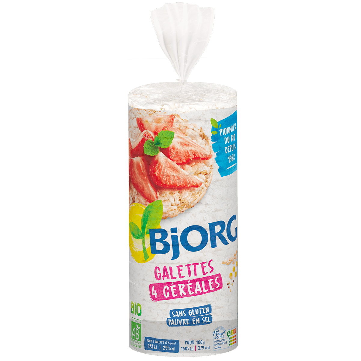 Bjorg - Galettes 4 céréales 130g