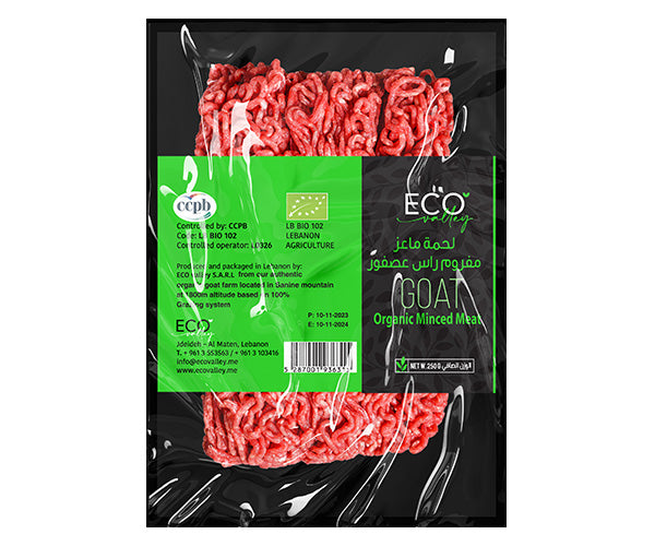 Eco Valley - Organic Goat Meat Ras Asfour - 500g
