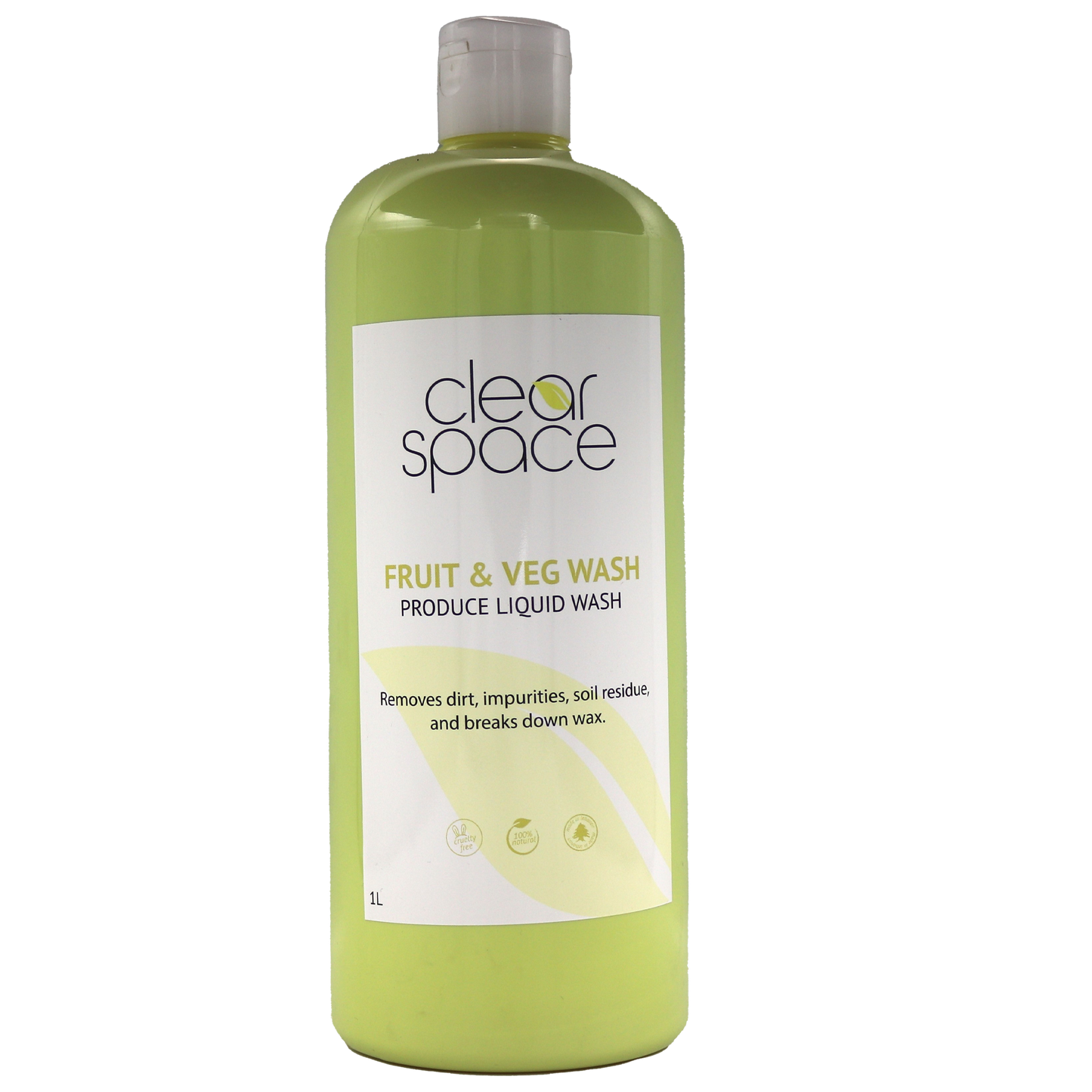 Clear Space Fruit & Veg Wash