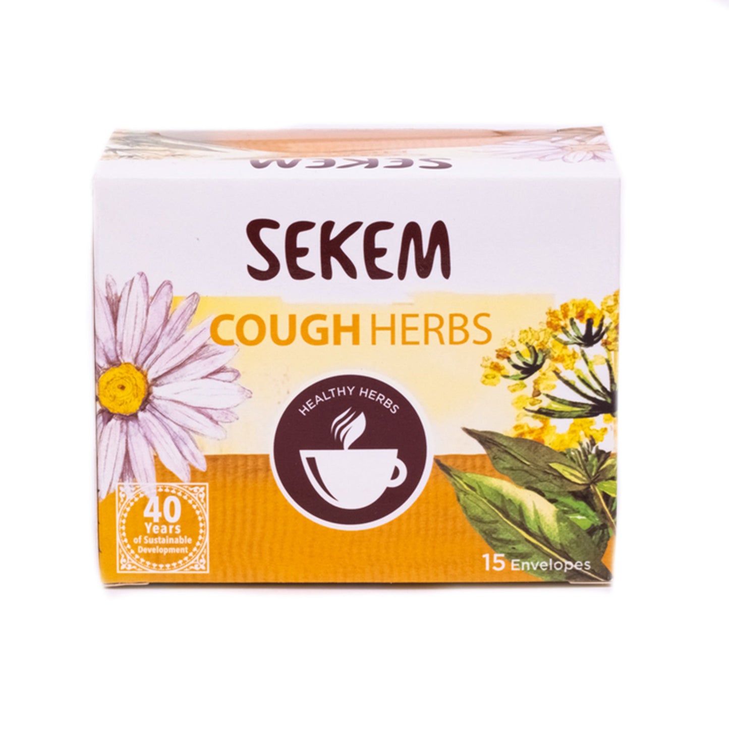 SEKEM Cough Herbal Tea – 15 Envelopes
