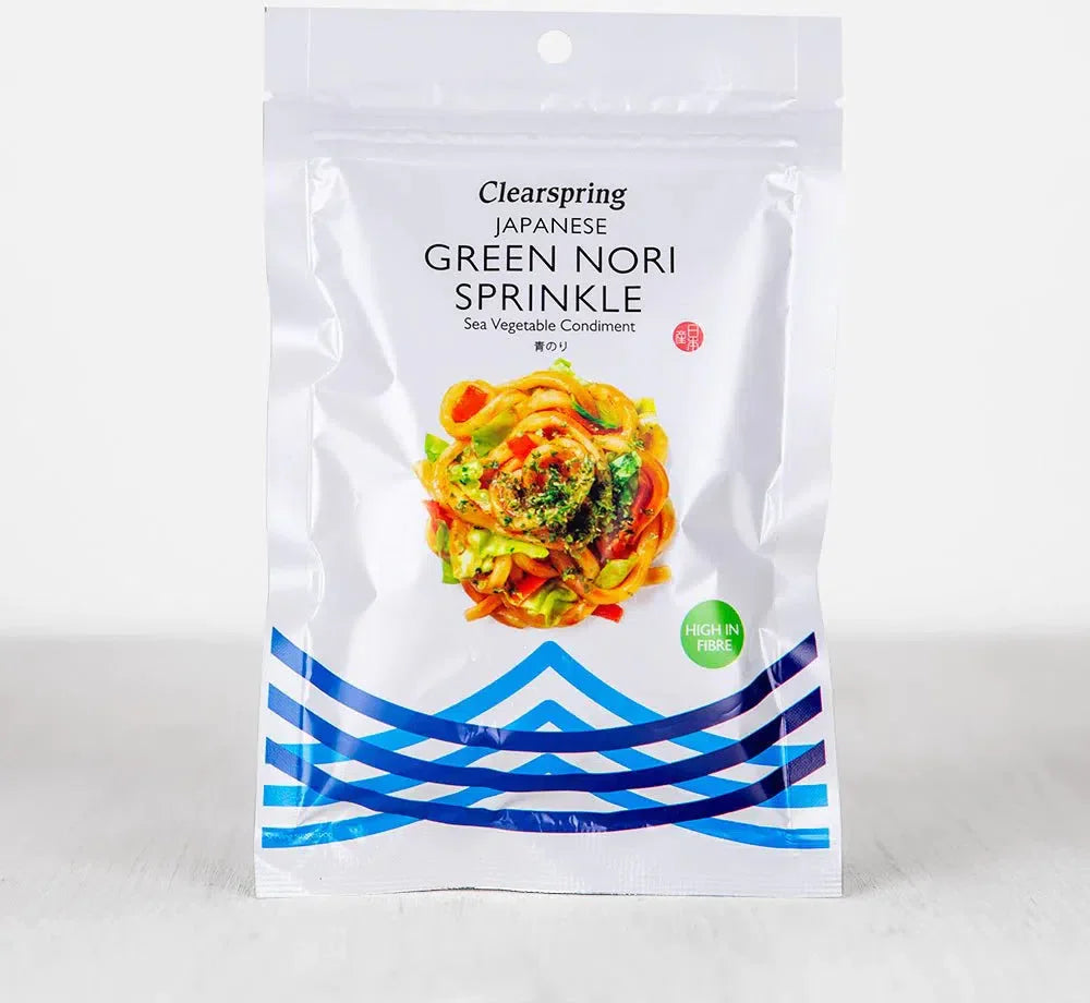 Clearspring Japanese Green Nori Sprinkle - Sea Vegetable Condiment 20g
