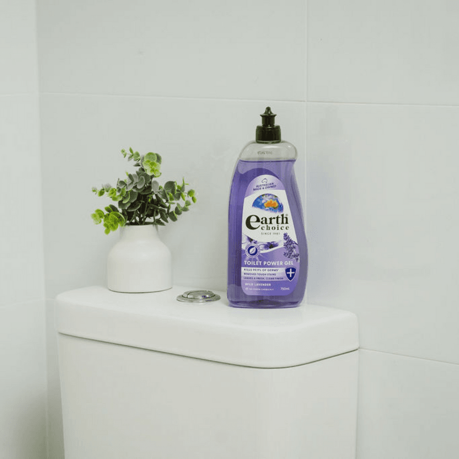 Earth Choice Toilet Power Gel- Wild Lavender 750mL
