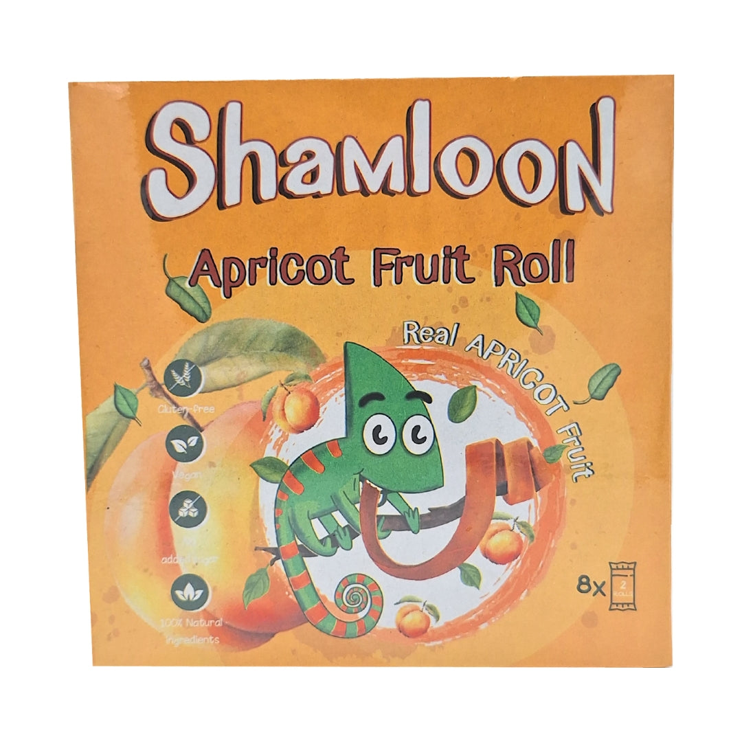 Eshmoon Shamloon Apricot Fruit Roll Up 1Pc 20G