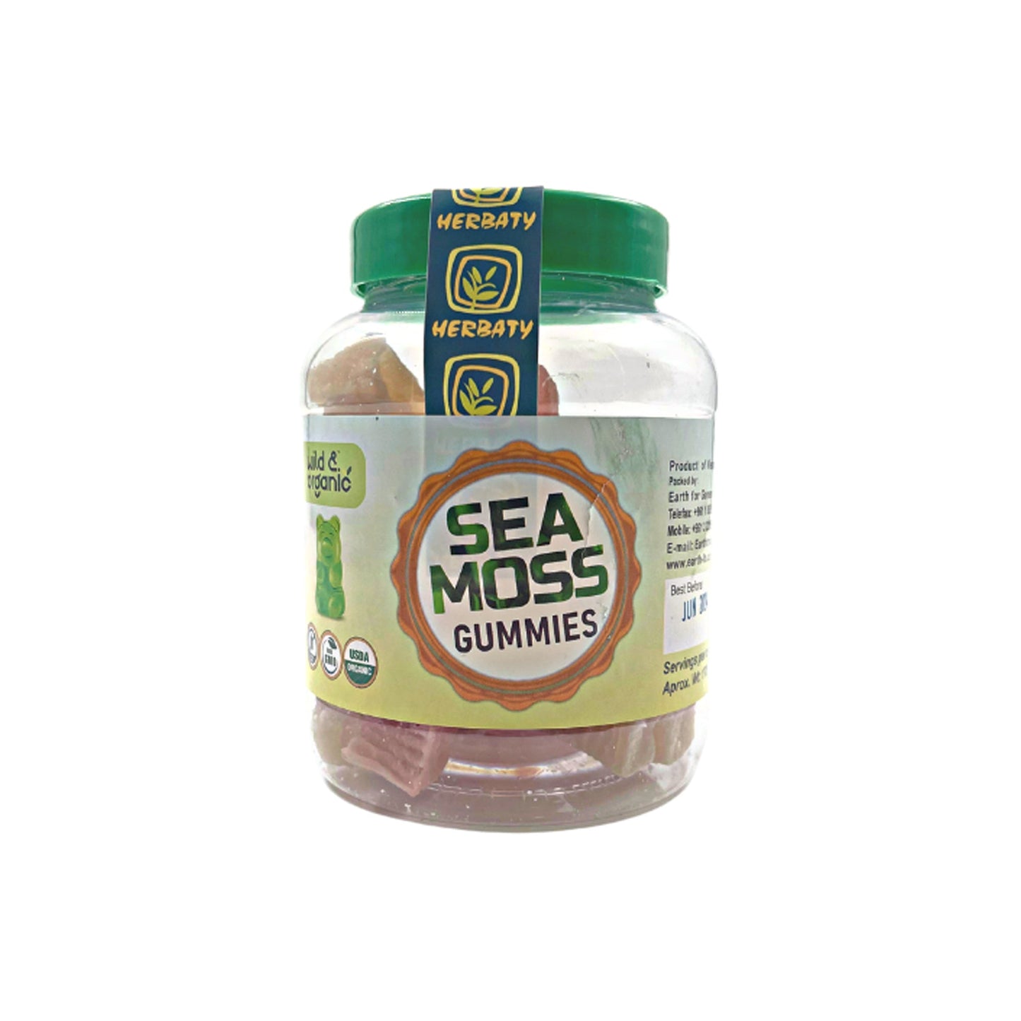 Herbaty - ORGANIC SEA MOSS GUMMIES