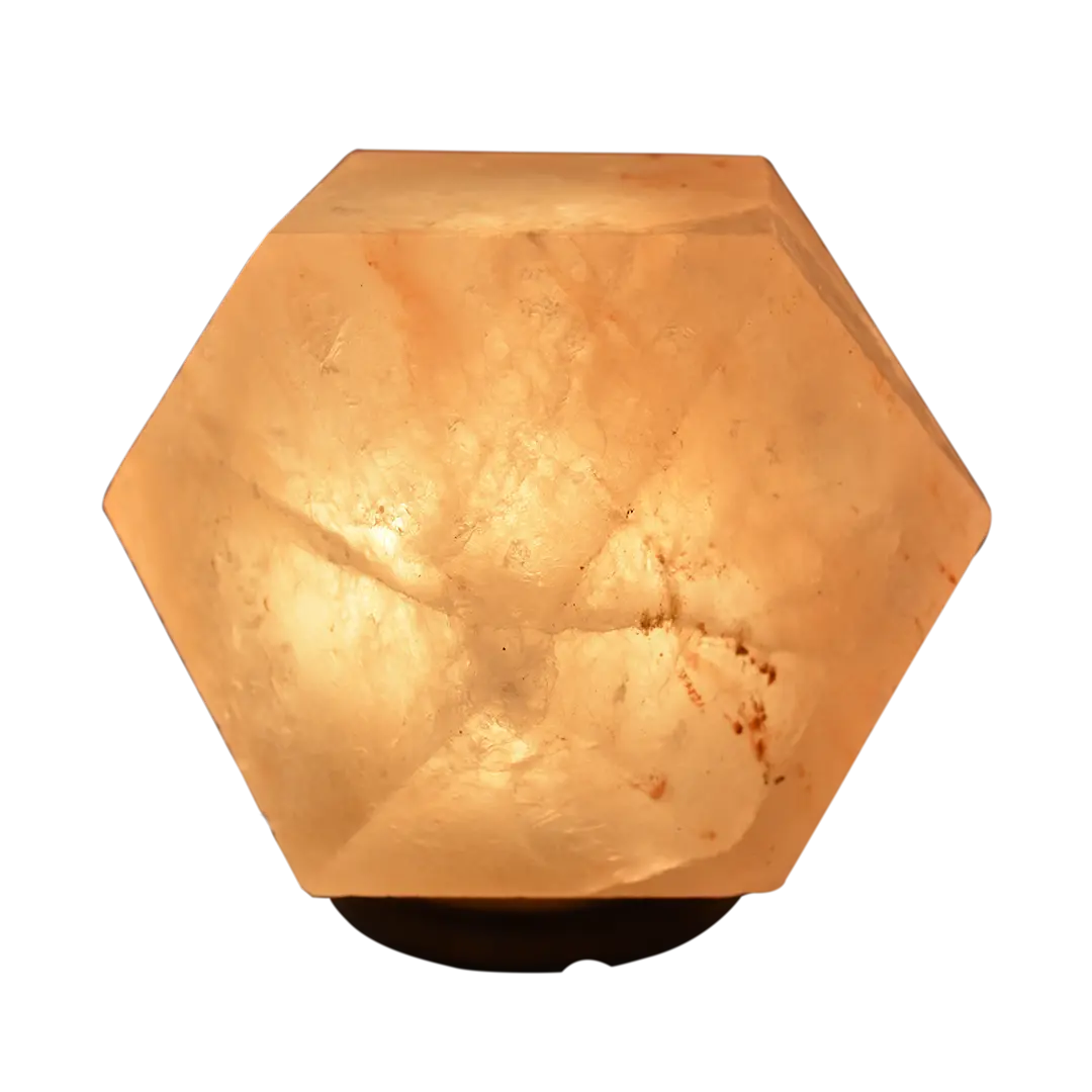 Himalayan Salt Lamp Diamond Shape