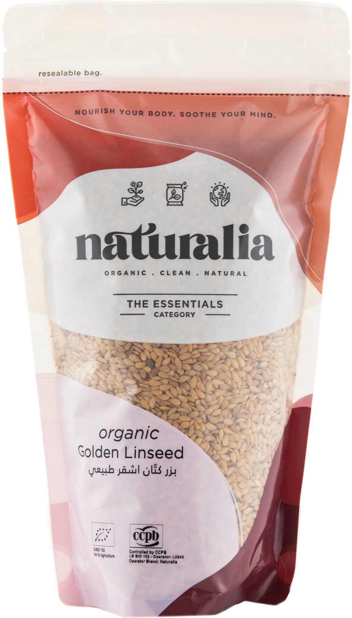 Organic Golden Linseed / Flaxseed 500g