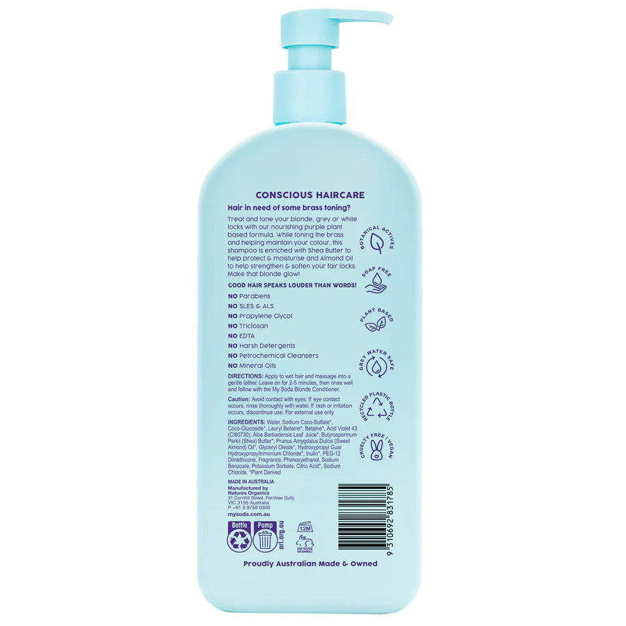 My Soda Blonde Shampoo 800ml