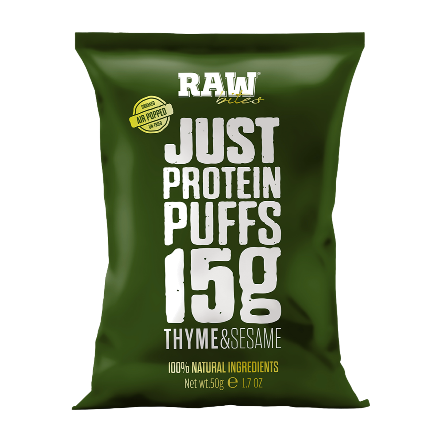 Raw Thyme Sesame Corn Chips