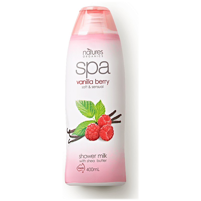 Spa Vanilla Berry Shower Milk 400ml