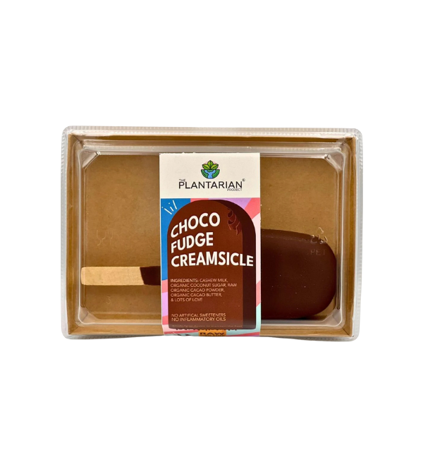THE PLANTARIAN CHOCO FUDGE CREAMSICLE.