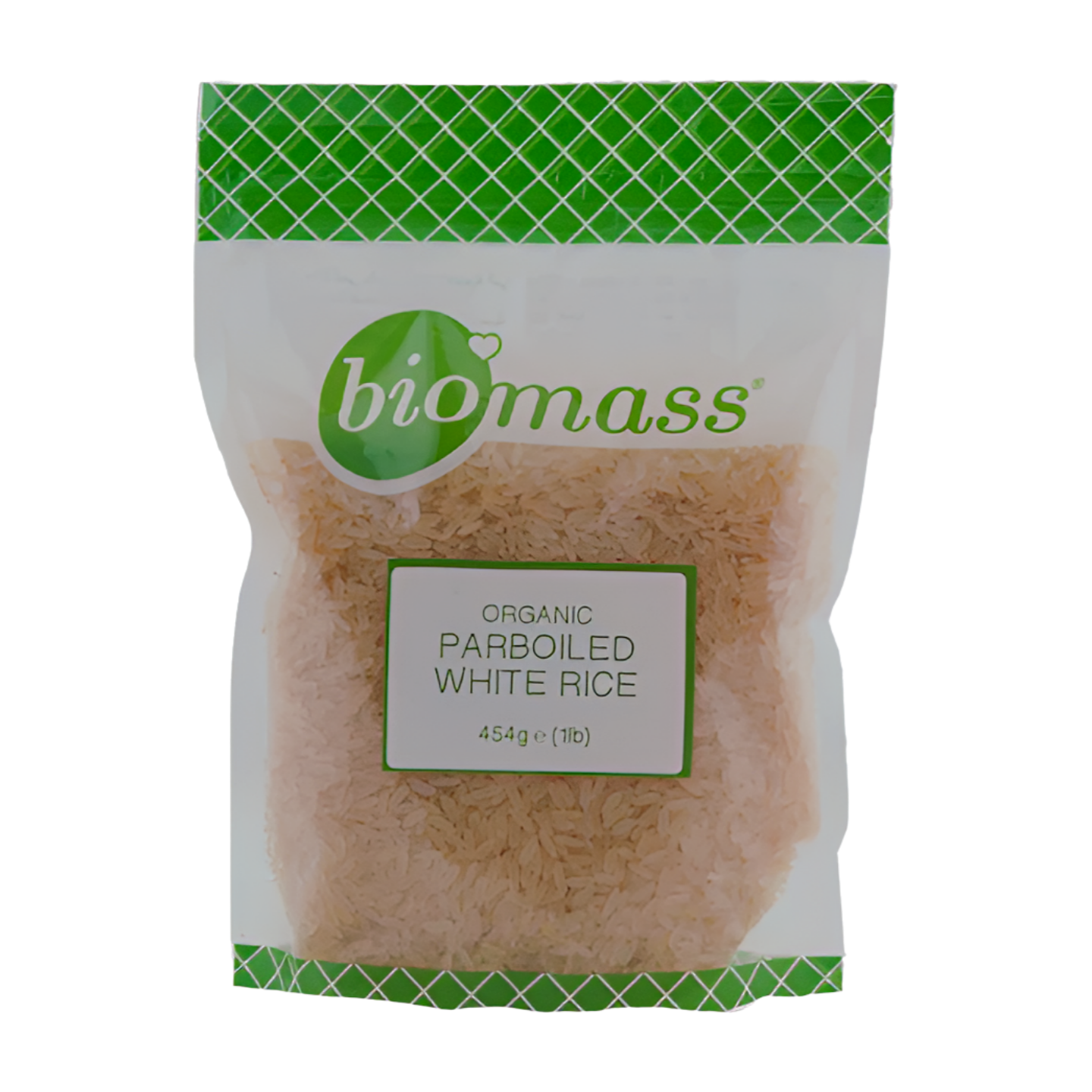 Biomass Organic Parboiled White Rice