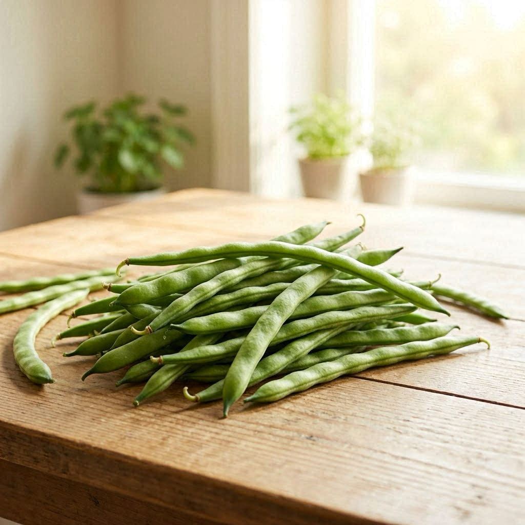 Hadi Al Solh Organic Flat Green Beans - لوبيا عريضة عضوية 1kg (Pre-Order)