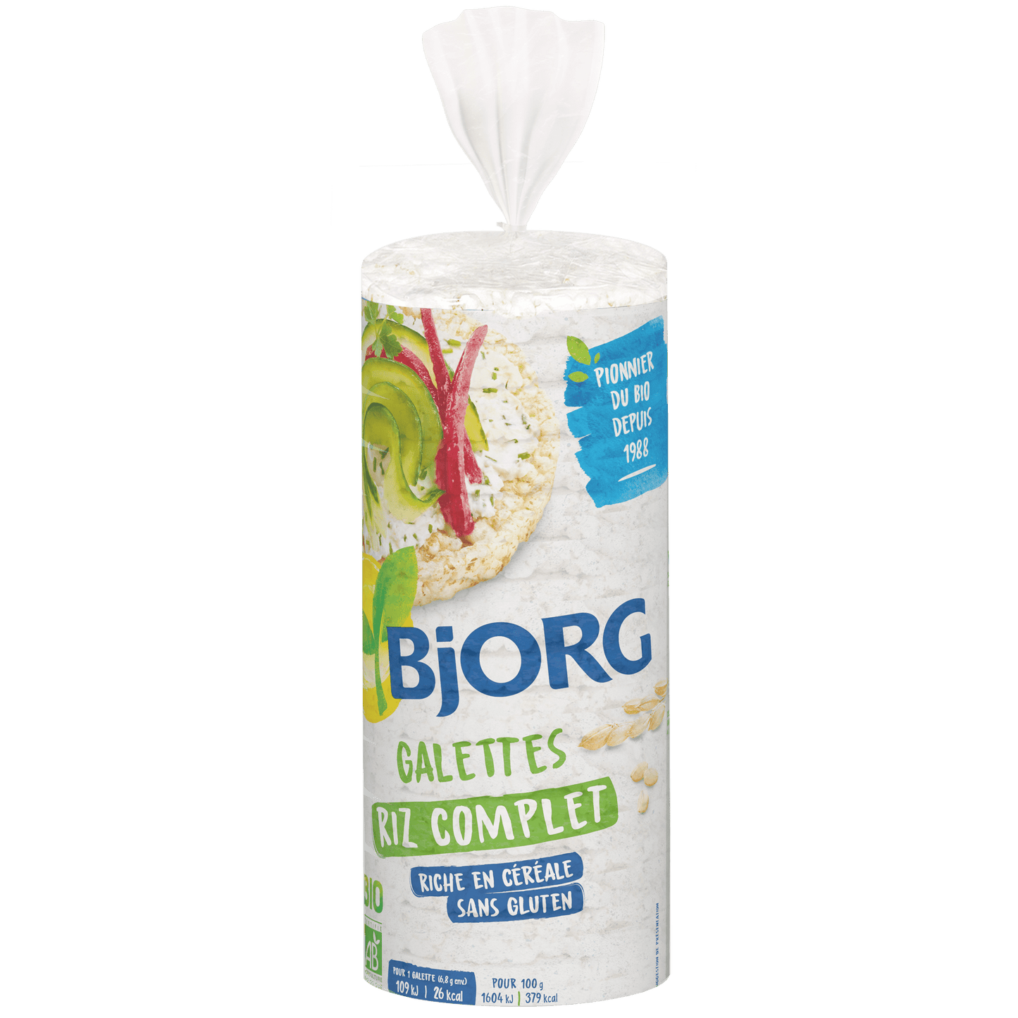 Bjorg - Galettes riz complet 130g