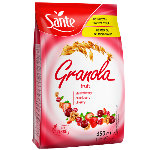 Sante Granola Fruits 350G
