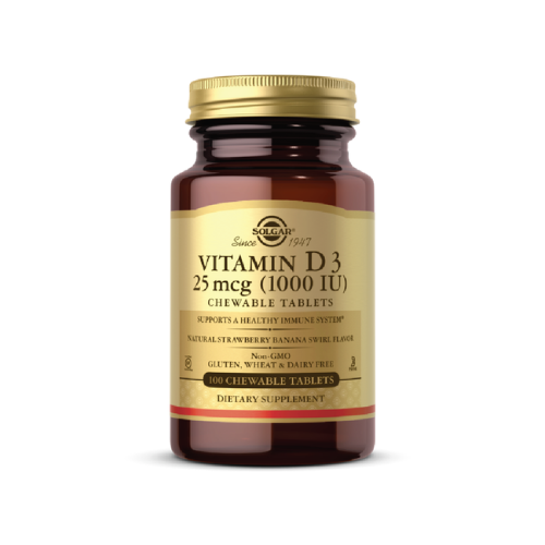 Solgar-Vitamin D3 25mcg