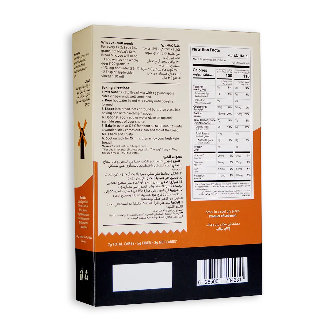 Keto Bread Mix Gluten Free