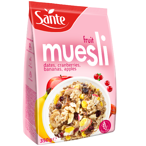 Sante Muesli Fruits 350G