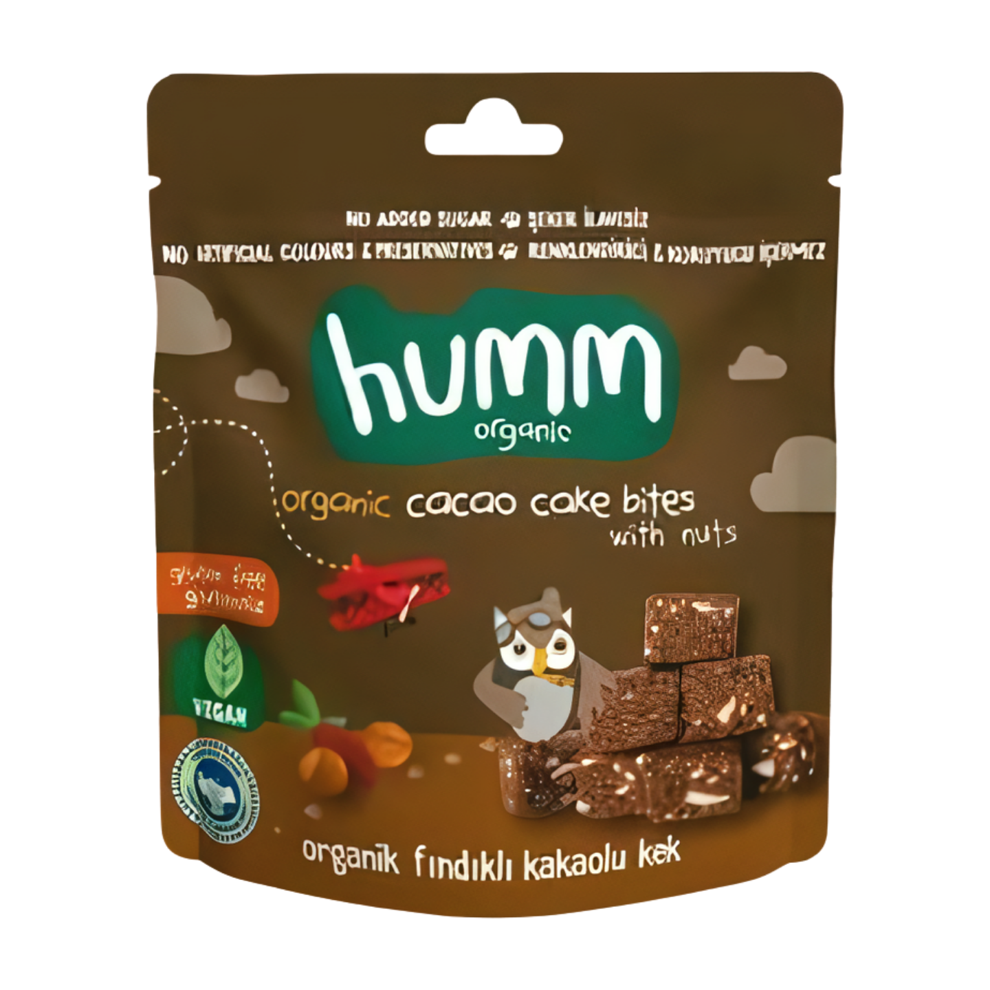 Humm Organic Cacao Cake Bites With Nuts