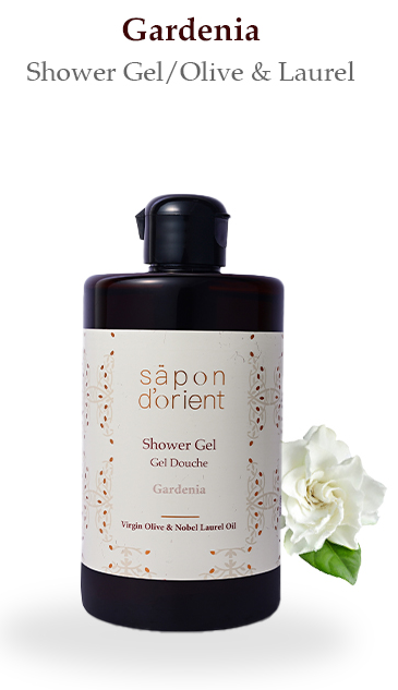 Sapon Dorient - säpon d’orient - Gardenia Shower Gel