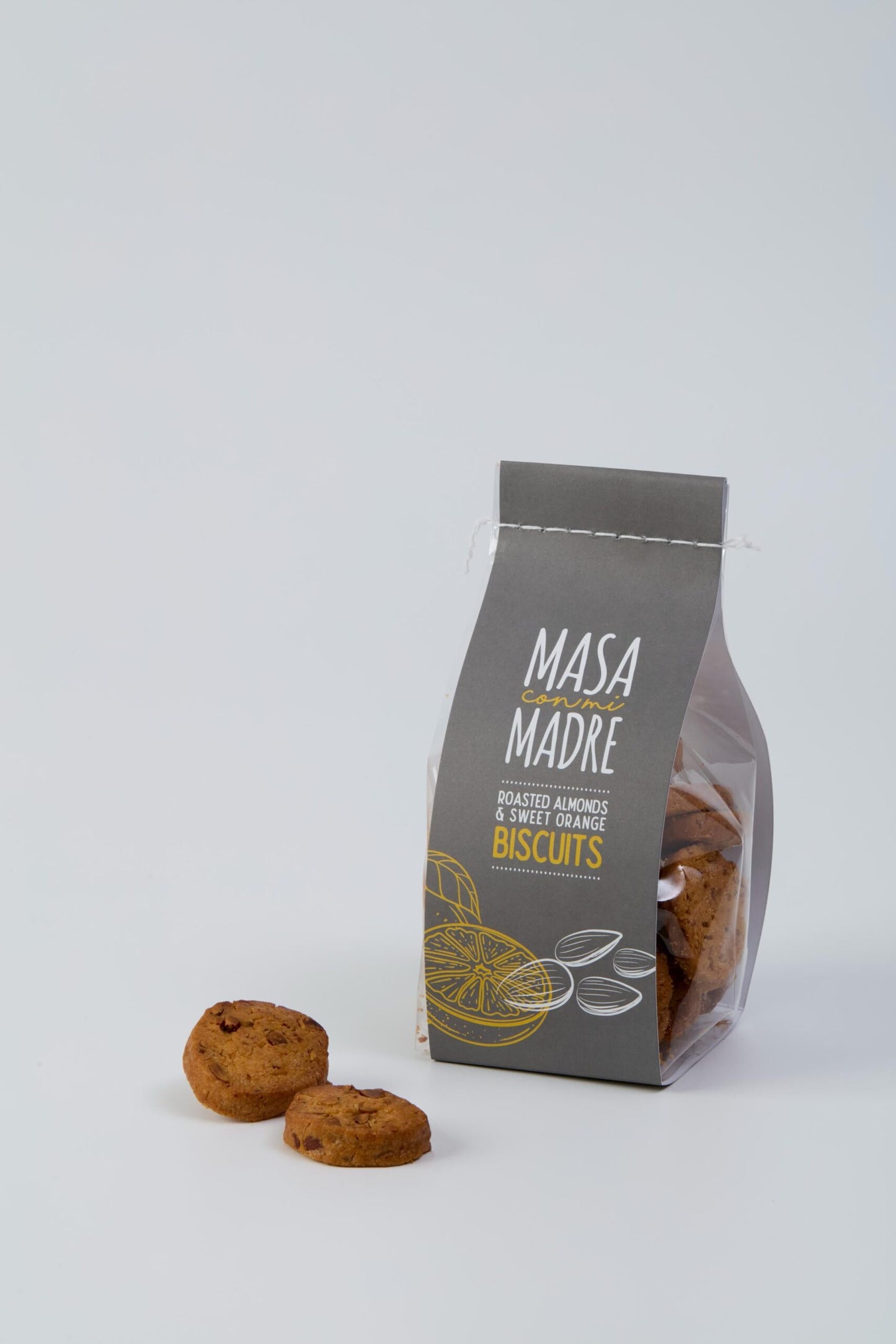 Roasted Almonds & Sweet Orange Biscuits (200g)
