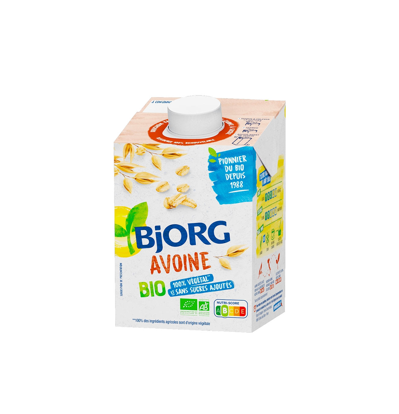 Bjorg - Boisson végétale avoine 50cl