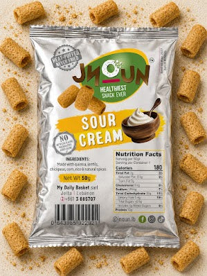 Jnoun - Sour Cream Chips 50G
