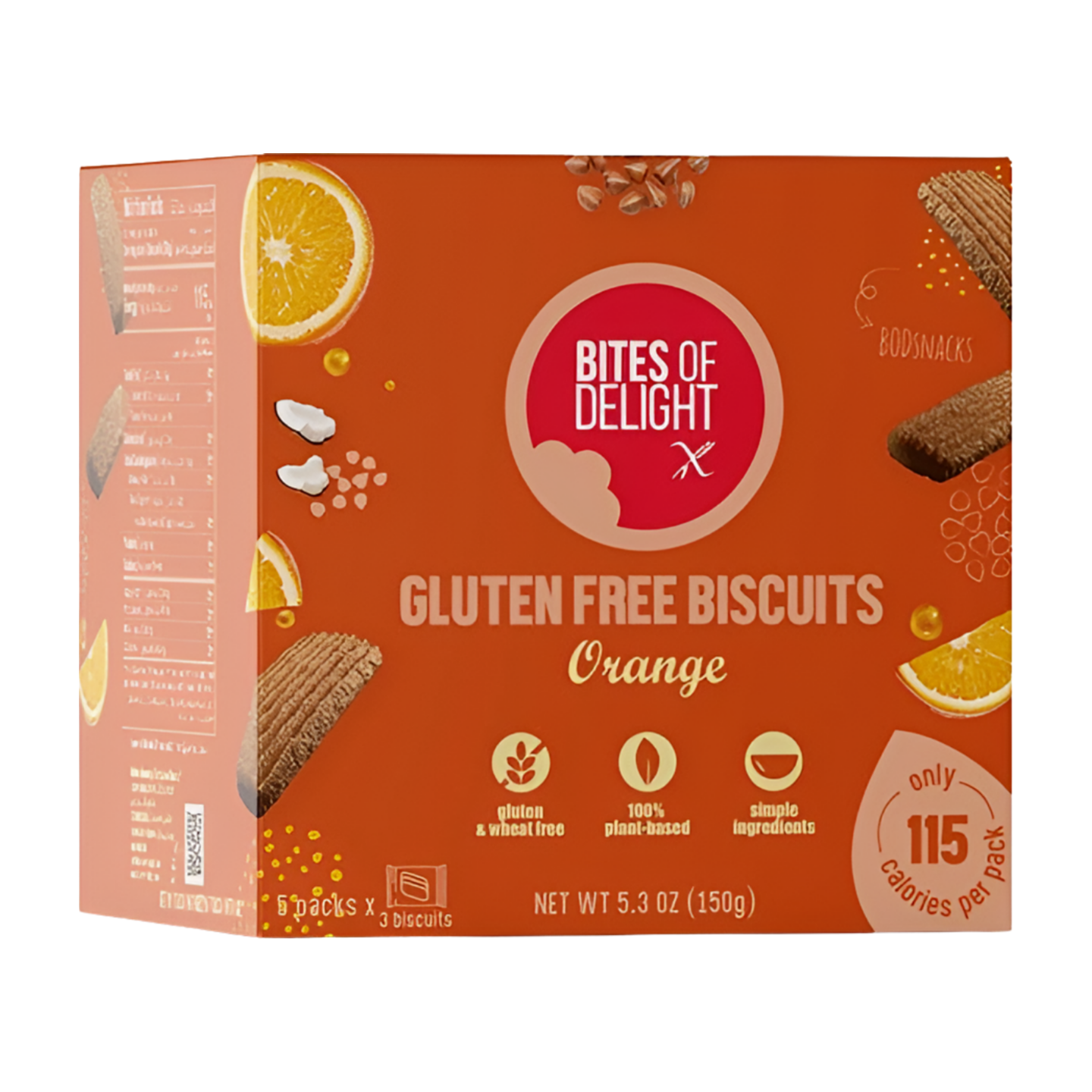 Bites Of Delight Orange Biscuits
