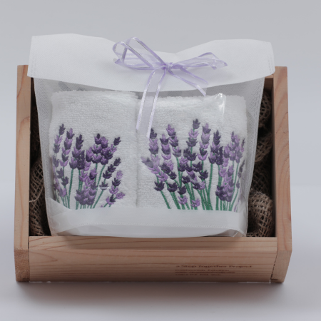 Step Together - Lavender Towel