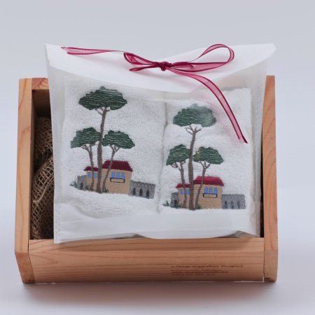 Step Together - Heart Tree Towel