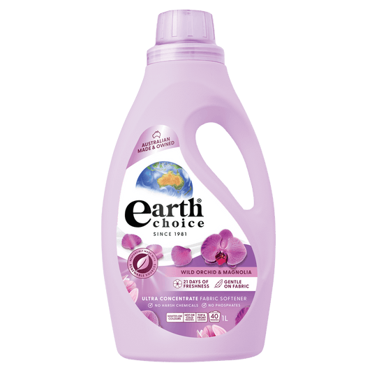 Earth Choice Fabric Softener Wild Orchid 1L