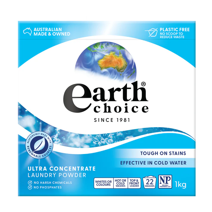 Earth Choice Laundry Powder Top & Front Loader 1kg