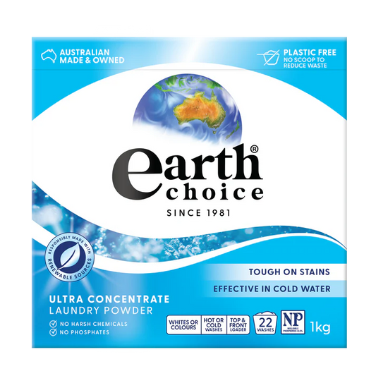 Earth Choice Laundry Powder Top & Front Loader 1kg