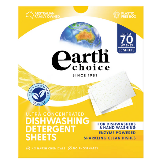 Earth Choice Dishwashing Detergent Sheets 35pk