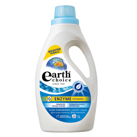 Earth Choice Ultra Concentrate Laundry Liquid Top & Front Loader 1L