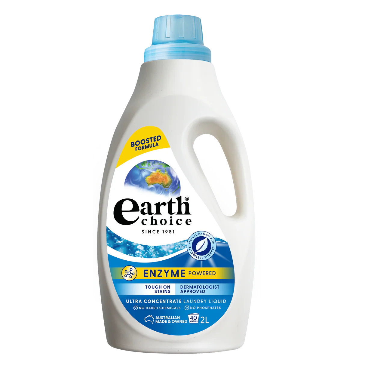 Earth Choice Ultra Concentrate Laundry Liquid Top & Front Loader 2L