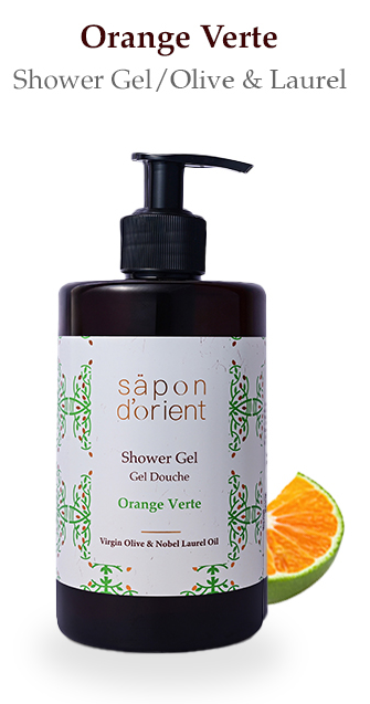 Sapon Dorient - säpon d’orient - Orange Verte Shower Gel
