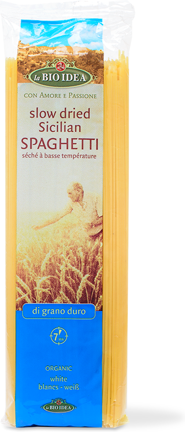 La Bio Idea Slow Dried Sicilian Spaghetti - White 500g