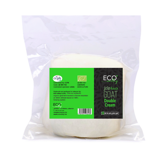 Eco Valley - Organic Goat Double Cream 200g