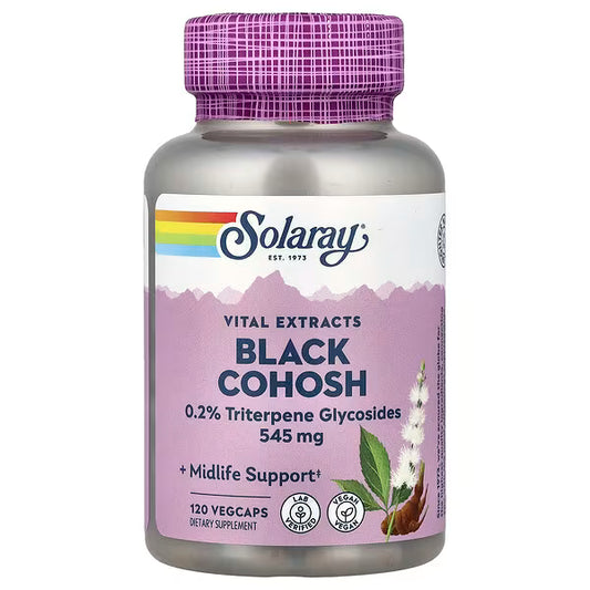 Solaray Black Cohosh Root - 540mg, 100 Veg Caps