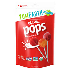 YumEarth, Organic Pops, Assorted , 87g