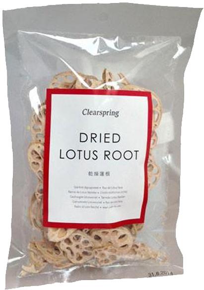 Clearspring Dried Lotus Root Slices 30g