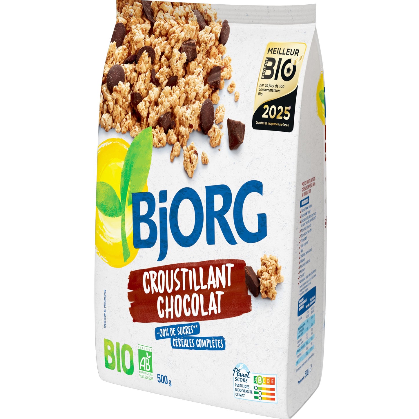 Bjorg - Céréales Croustillant chocolat 500g