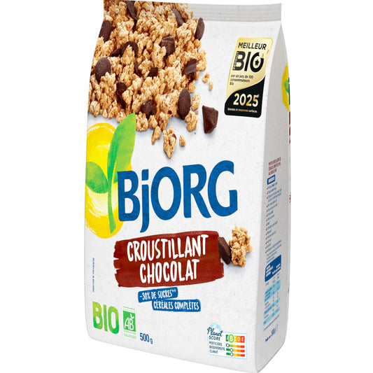 Bjorg - Céréales Croustillant chocolat 500g