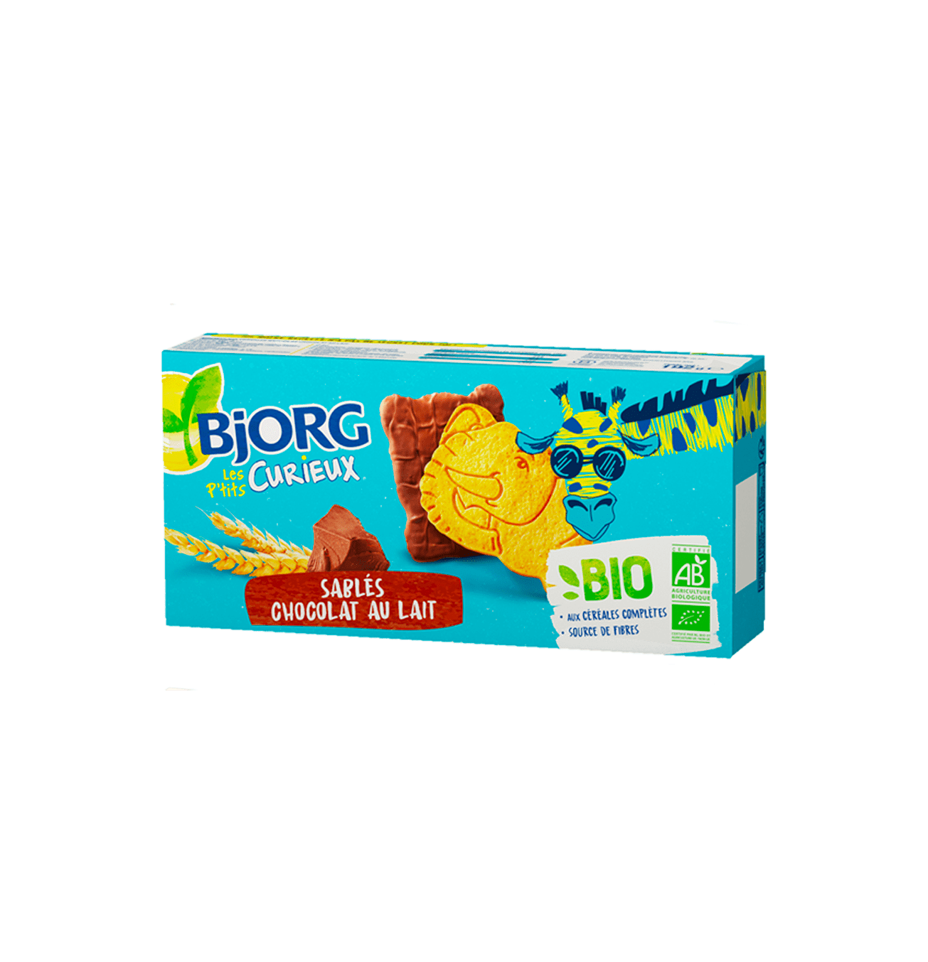 Bjorg - Biscuits Sablés chocolat au lait 192g