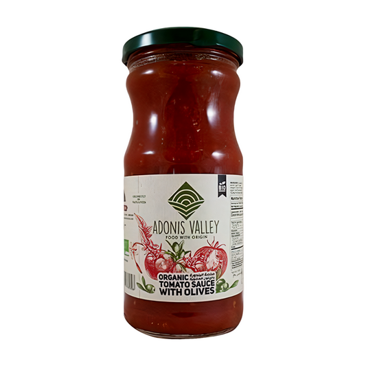 Adonis Valley Organic Tomato Sauce With Olives