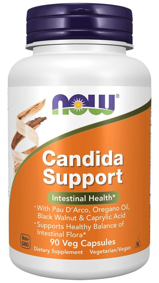 NOW - Candida Support Veg Capsules - 180 Veg Capsules