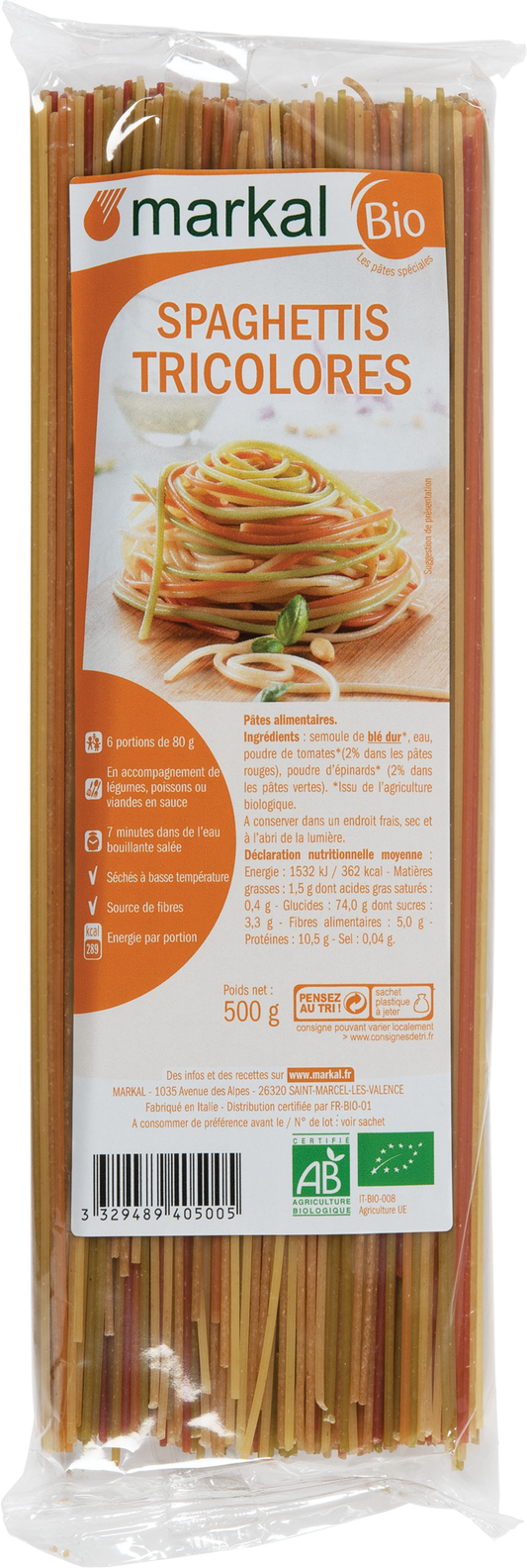 Markal Spaghetti 3 Colors 500g