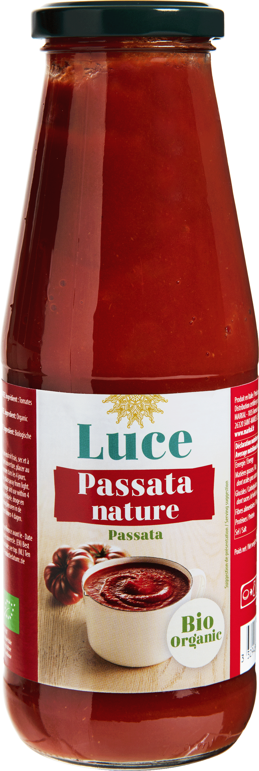 Luce Organic Plain Passata 680g